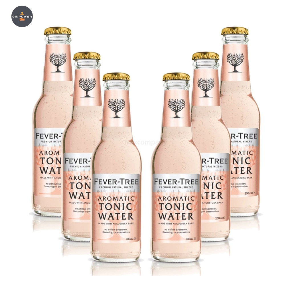 FeverTree Aromatic Tonic Water Set 6x200ml = 1200ml GINPOWER.de
