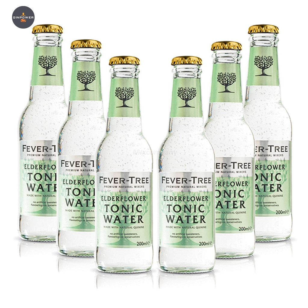 FeverTree Elderflower Tonic Water Set 6X 200ml inkl. Pfand MEHRWEG